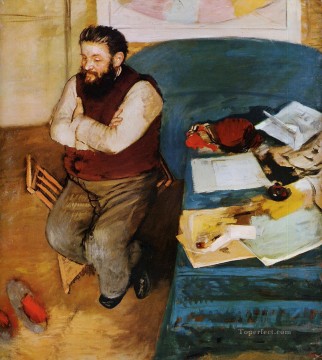  diego Pintura al %C3%B3leo - Diego MartelliEdgar Degas